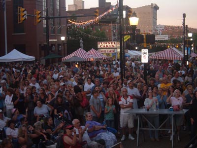 Scene from the West Virginia Italian Heritage Festival